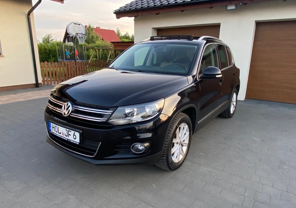 Volkswagen Tiguan cena 42900 przebieg: 247497, rok produkcji 2012 z Chełmno małe 407
